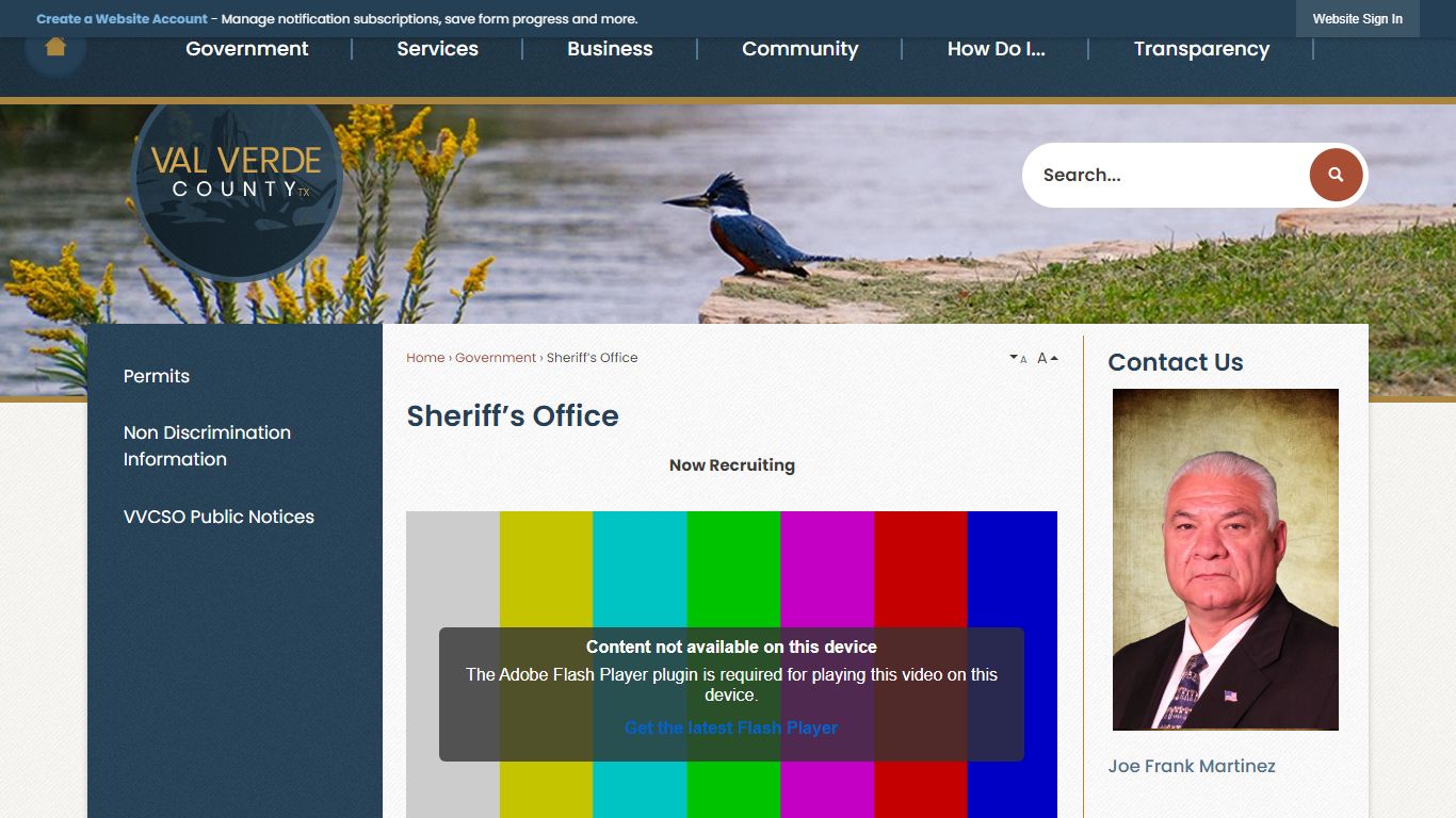 Sheriff’s Office | Val Verde County, TX